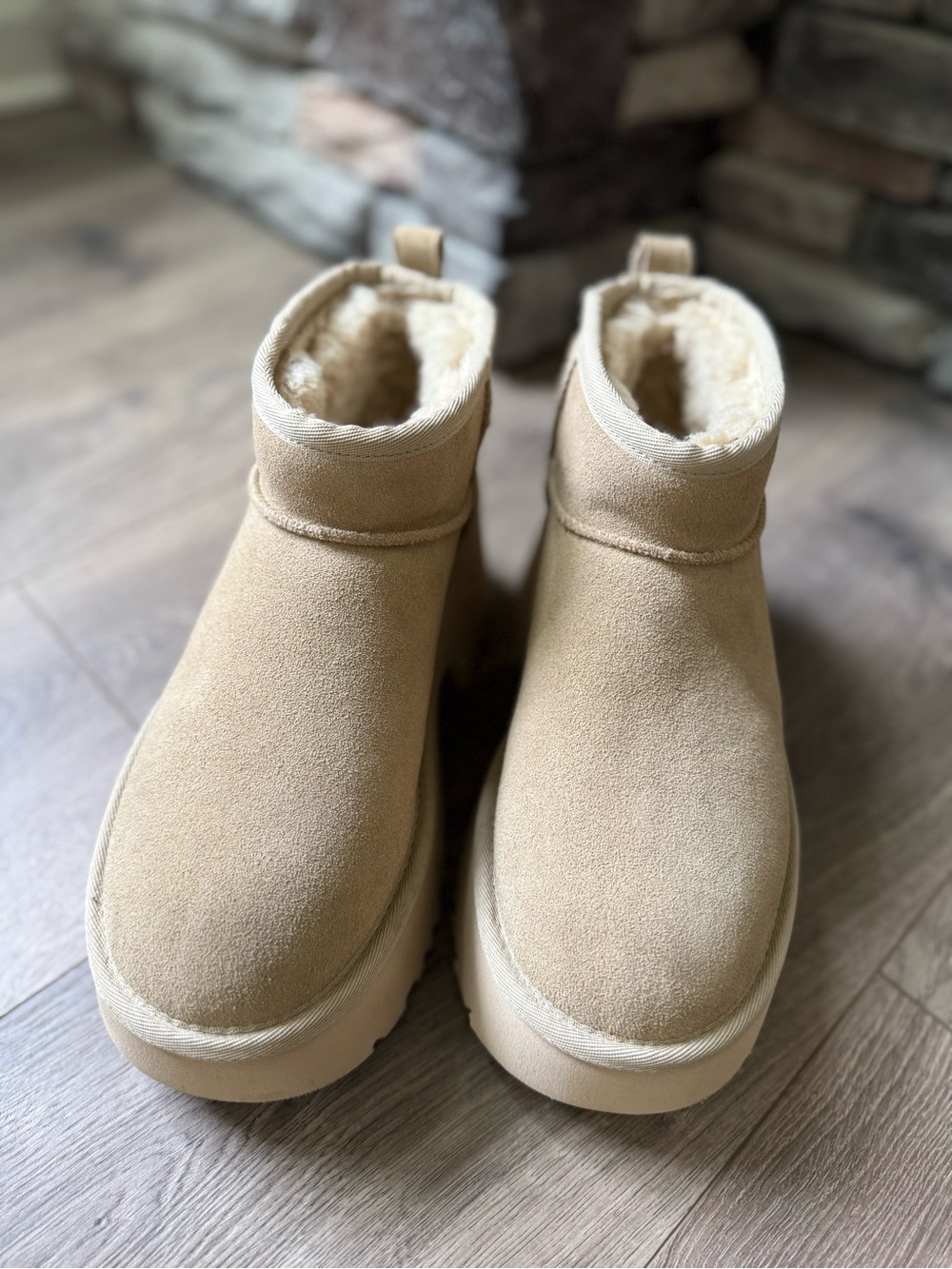 UGG New Heights Ultra Mini Platform Ankle Boots - Picture 2 of 7
